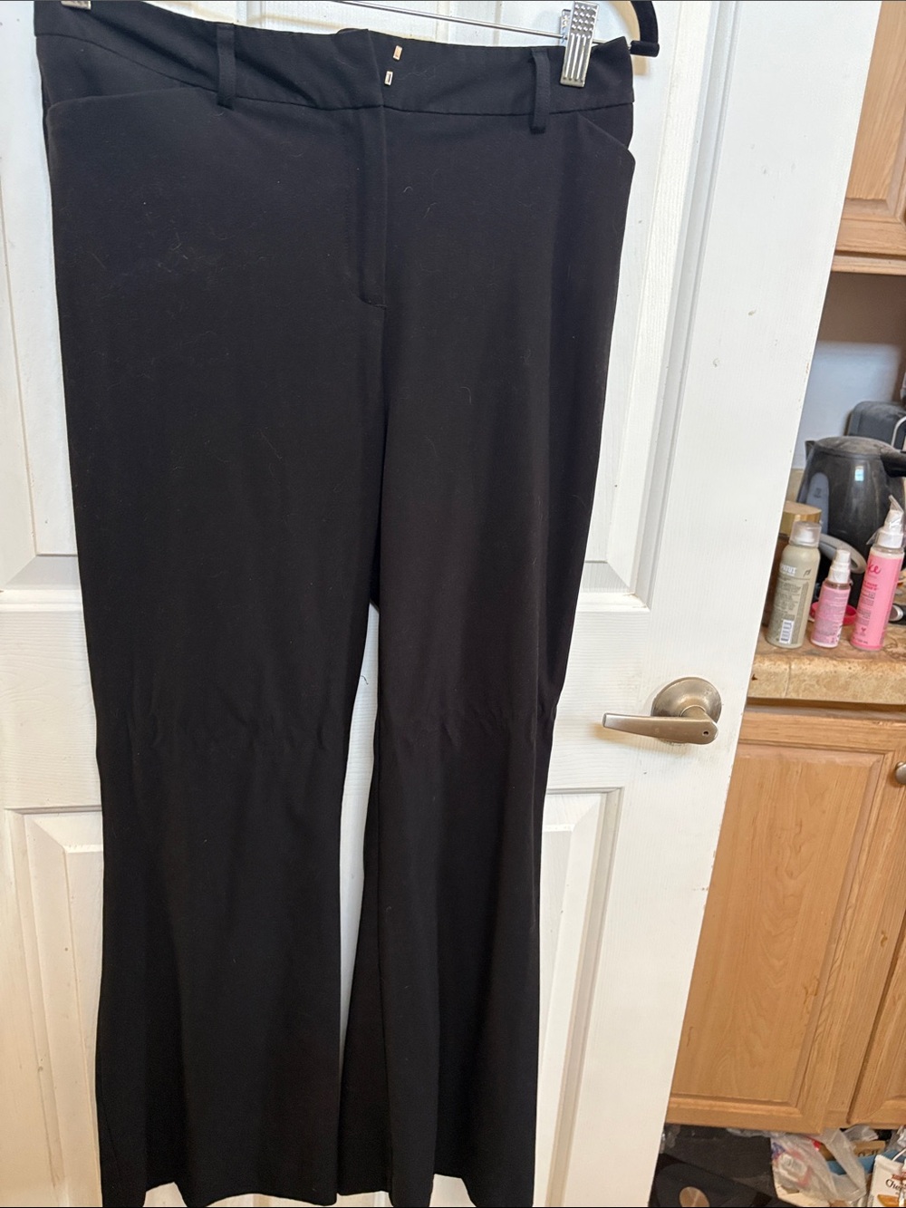 George Black Stretch Bootcut Pants